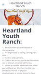 Mobile Screenshot of heartlandyouthranch.org